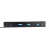 StarTech.com Hub USB C de 4 puertos 10Gbps – Hub USB Type-C industrial de metal con 3xUSB-A y 1xUSB-C – Protección ESD y contra sobretensión – Host USB-C o USB-A – Hub USB 3.2/3.1 Gen 2 autoalimentado y montable