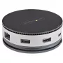 StarTech.com Adaptador multipuerto USB-C - Mini dock USB 3.1 Gen 2 10 Gbit/s Type-C con HDMI/DisplayPort 4K 60Hz o VGA 1080p - PD pass-through de 75 W, hub USB de 3 puertos, GbE - Docking station móvil