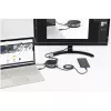 StarTech.com Adaptador multipuerto USB-C - Mini dock USB 3.1 Gen 2 10 Gbit/s Type-C con HDMI/DisplayPort 4K 60Hz o VGA 1080p - PD pass-through de 75 W, hub USB de 3 puertos, GbE - Docking station móvil