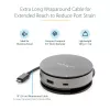 StarTech.com Adaptador multipuerto USB-C - Mini dock USB 3.1 Gen 2 10 Gbit/s Type-C con HDMI/DisplayPort 4K 60Hz o VGA 1080p - PD pass-through de 75 W, hub USB de 3 puertos, GbE - Docking station móvil