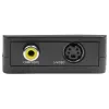 StarTech.com Convertidor VGA a RCA y S-Video - Alimentación por USB, convertidor de vídeo activo, negro, CE, FCC, REACH, 1920 x 1080 píxeles, 640 x 480, 1920 x 1080 píxeles, 60 Hz