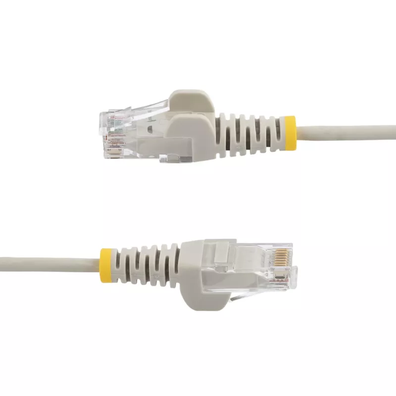 StarTech.com Cable CAT6 de 1 m – Delgado – Conectores RJ45 sin lengüeta – Gris