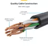 StarTech.com Cable CAT6 de 1 m – Delgado – Conectores RJ45 sin lengüeta – Gris