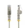 StarTech.com Cable CAT6 de 2 m – Delgado – Conectores RJ45 sin lengüeta – Gris