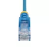 StarTech.com Cable CAT6 de 2 m – Delgado – Conectores RJ45 con protección de lengüeta – Azul