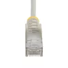 StarTech.com Cable CAT6 de 2,5 m – Delgado – Conectores RJ45 sin lengüeta – Gris