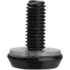 StarTech.com Pack de 50 tuercas de jaula y tornillos con arandelas para rack de servidor 10-32 – Kit de hardware de montaje en rack – Tuercas de clip/jaula y tornillos para agujeros cuadrados – Negro – TAA
