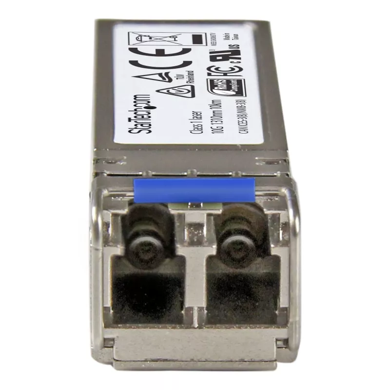 StarTech.com Módulo SFP+ compatible con Juniper SFPP-10GE-LR - 10GBASE-LR - Transceptor óptico de fibra monomodo SMF 10GbE - 10GE Gigabit Ethernet SFP+ - LC 10km - 1310nm - DDM