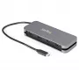 StarTech.com Hub USB C de 4 puertos - 4x USB-A - Hub USB 3.0 Type-C - USB 3.2 Gen 1 (5Gbps) - Hub USB-C a USB-A portátil alimentado por bus para portátil - Cable de 11.2 pulgadas (28,5 cm) con gestión de cables