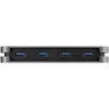 StarTech.com Hub USB C de 4 puertos - 4x USB-A - Hub USB 3.0 Type-C - USB 3.2 Gen 1 (5Gbps) - Hub USB-C a USB-A portátil alimentado por bus para portátil - Cable de 11.2 pulgadas (28,5 cm) con gestión de cables