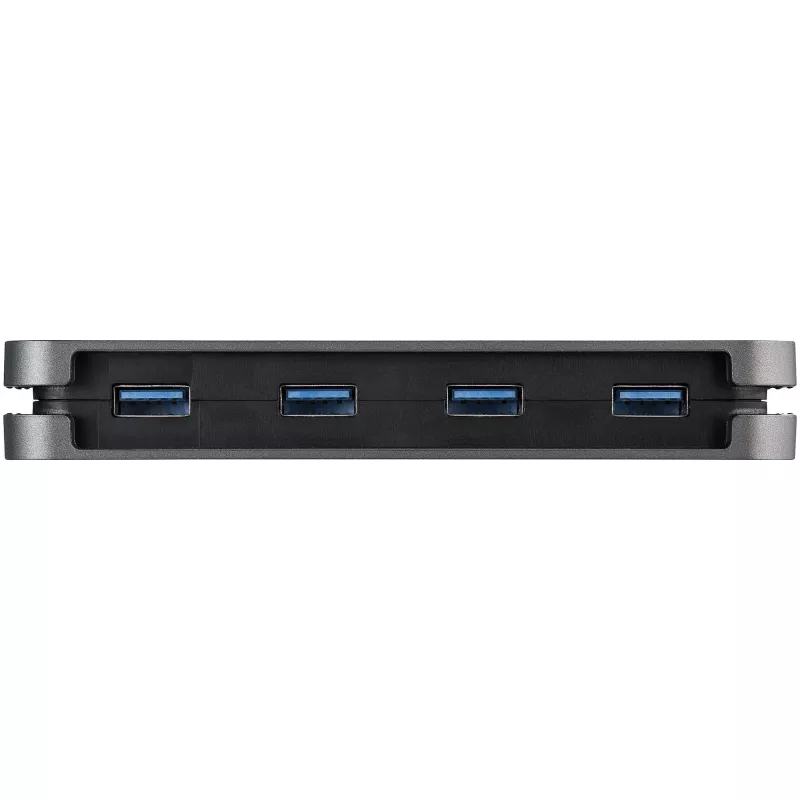 StarTech.com Hub USB C de 4 puertos - 4x USB-A - Hub USB 3.0 Type-C - USB 3.2 Gen 1 (5Gbps) - Hub USB-C a USB-A portátil alimentado por bus para portátil - Cable de 11.2 pulgadas (28,5 cm) con gestión de cables