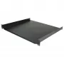 StarTech.com Estante para rack de servidor 1U - Estante de montaje en rack universal con brazo en voladizo para rack y armario de red de 19 pulgadas - Acero de alta resistencia – Capacidad de carga 20 kg - Bandeja de 16 pulgadas de profundidad, negro