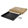 StarTech.com Estante para rack de servidor 1U - Estante de montaje en rack universal con brazo en voladizo para rack y armario de red de 19 pulgadas - Acero de alta resistencia – Capacidad de carga 20 kg - Bandeja de 16 pulgadas de profundidad, negro