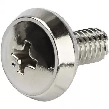 StarTech.com Tornillos para rack de servidor 12-24 – Pack de 50 – Niquelados