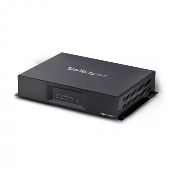 StarTech.com Controlador de videowall HDMI 2x2 – Entrada de vídeo HDMI 2.0 4K 60Hz a 4x salidas 1080p – Procesador de videowall para múltiples pantallas – Splitter de videowall – Control RS232/Ethernet