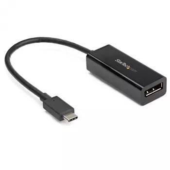 StarTech.com Adaptador USB-C a DisplayPort – Convertidor de vídeo USB Type-C a DP 1.4 Alt Mode 8K/5K/4K – HBR3/DSC/HDR – Adaptador de pantalla DisplayPort para monitor compatible con Thunderbolt 3 8K 60 Hz