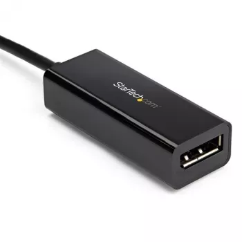 StarTech.com Adaptador USB-C a DisplayPort – Convertidor de vídeo USB Type-C a DP 1.4 Alt Mode 8K/5K/4K – HBR3/DSC/HDR – Adaptador de pantalla DisplayPort para monitor compatible con Thunderbolt 3 8K 60 Hz