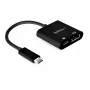 StarTech.com Adaptador USB-C a DisplayPort con Power Delivery – Convertidor de vídeo USB Type-C a DP 1.4 8K 60 Hz / 4K 120 Hz con carga pass-through PD de 60 W – HBR3 – Compatible con Thunderbolt 3