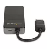 StarTech.com Adaptador multipantalla de 3 puertos – Splitter de vídeo DisplayPort 1.4 a 3x DisplayPort 4K – Doble o triple 4K – Hub MST DisplayPort para portátil/sobremesa para varios monitores – Solo para PCs con Windows
