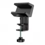 StarTech.com Montaje de escritorio universal para regleta de enchufes - Ajustable - Soporte con abrazadera de mesa para regleta de enchufes