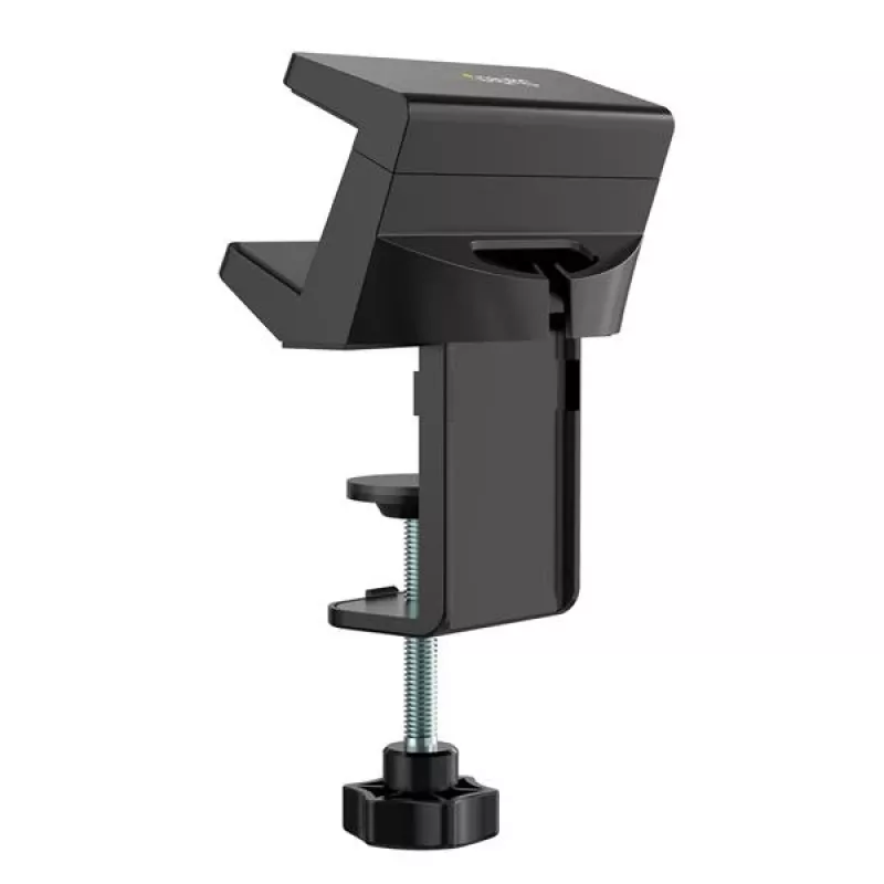 StarTech.com Montaje de escritorio universal para regleta de enchufes - Ajustable - Soporte con abrazadera de mesa para regleta de enchufes