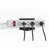 StarTech.com Montaje de escritorio universal para regleta de enchufes - Ajustable - Soporte con abrazadera de mesa para regleta de enchufes