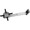 StarTech.com Soporte de pared universal para proyector - Soporte para proyector compatible con proyectores de tiro corto y ultra corto de hasta 15 kg - Inclinable/Giratorio/Orientable - Distancia ajustable a la pared de 42 cm a 70,5 cm - TAA