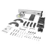 StarTech.com Soporte de pared universal para proyector - Soporte para proyector compatible con proyectores de tiro corto y ultra corto de hasta 15 kg - Inclinable/Giratorio/Orientable - Distancia ajustable a la pared de 42 cm a 70,5 cm - TAA