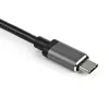 StarTech.com Adaptador de vídeo multipuerto USB-C – Adaptador de monitor USB-C a HDMI 2.0 o Mini DisplayPort 1.2 4K 60 Hz – Convertidor de pantalla USB Type-C 2 en 1 HDMI/MDP HBR2 HDR – Compatible con TB3