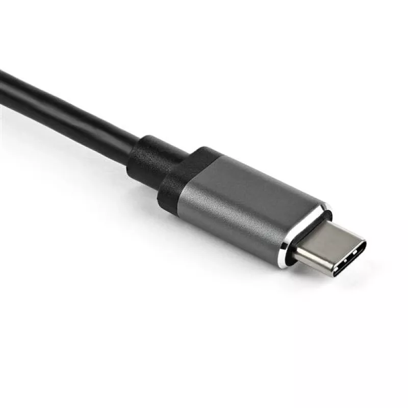 StarTech.com Adaptador de vídeo multipuerto USB-C – Adaptador de monitor USB-C a HDMI 2.0 o Mini DisplayPort 1.2 4K 60 Hz – Convertidor de pantalla USB Type-C 2 en 1 HDMI/MDP HBR2 HDR – Compatible con TB3