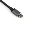 StarTech.com Adaptador de vídeo multipuerto USB-C – Adaptador de monitor USB-C a Mini DisplayPort 1.2 4K 60Hz o VGA 1080p – Convertidor de pantalla USB Type-C 2 en 1 MDP HBR2 HDR/VGA – Compatible con TB3