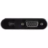 StarTech.com Adaptador de vídeo multipuerto USB-C – Adaptador de monitor USB-C a Mini DisplayPort 1.2 4K 60Hz o VGA 1080p – Convertidor de pantalla USB Type-C 2 en 1 MDP HBR2 HDR/VGA – Compatible con TB3