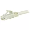 StarTech.com Cable Ethernet CAT6 de 1,5 m – Blanco Cable Ethernet Gigabit CAT 6 – 250 MHz 100 W PoE RJ45 UTP Cable de red/parcheo sin enganches con alivio de tensión probado individualmente
