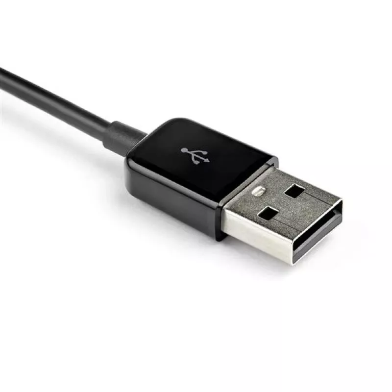 StarTech.com Cable convertidor VGA a HDMI de 2 m con soporte de audio USB y alimentación – Cable adaptador de vídeo analógico a digital para conectar un PC VGA a un monitor HDMI – Cable de monitor 1080p macho a macho