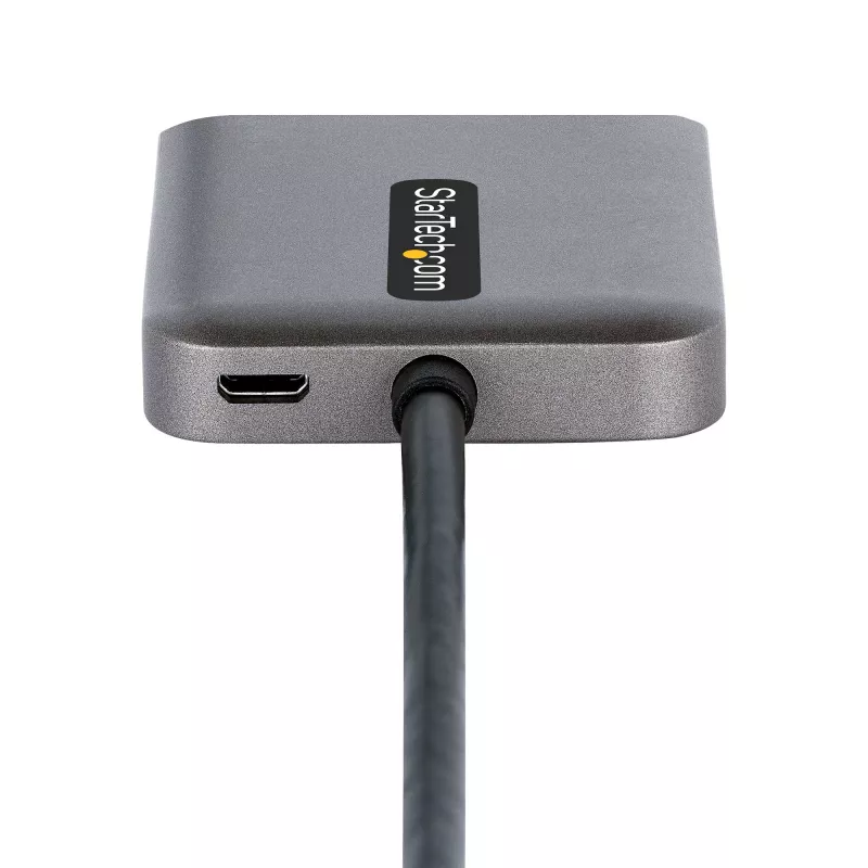 StarTech.com Hub DP a Dual HDMI MST - Dual HDMI 4K 60Hz - Adaptador DisplayPort multipantalla con cable de 30 cm - Hub Multi Stream Transport DP 1.4, DSC | HBR3 - Splitter DP a HDMI