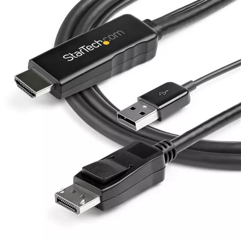 StarTech.com Cable HDMI a DisplayPort de 3 m (9,8 ft.) – 4K 30 Hz