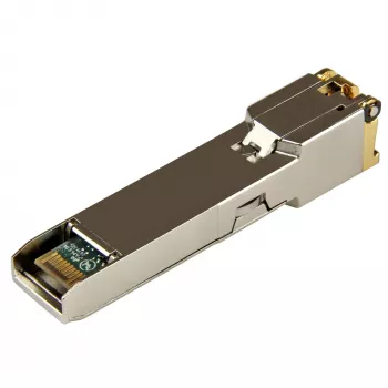 StarTech.com Módulo SFP compatible con Arista Networks SFP-1G-T – 1000BASE-T – SFP a RJ45 Cat6/Cat5e – 1GE Gigabit Ethernet SFP – RJ-45 100 m