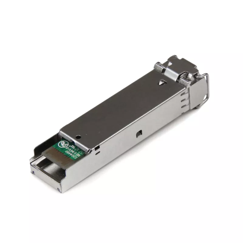 StarTech.com Módulo SFP+ compatible con Brocade 10G-SFPP-SR – 10GBASE-SR – Transceptor óptico de fibra multimodo MMF 10GbE – 10GE Gigabit Ethernet SFP+ – LC 200 m – 850 nm – DDM