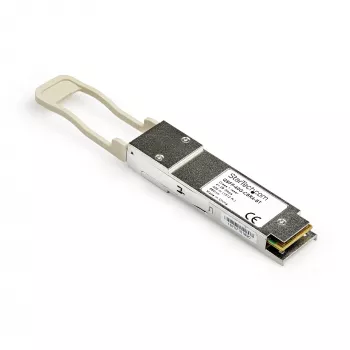 StarTech.com Módulo QSFP+ compatible con Cisco QSFP-40G-CSR4 – 40GBASE-SR4 – Transceptor de fibra multimodo MMF 40GbE – 40GE Gigabit Ethernet QSFP+ – MPO 300 m – 850 nm – DDM Cisco Firepower, ASR9000, ASR1000