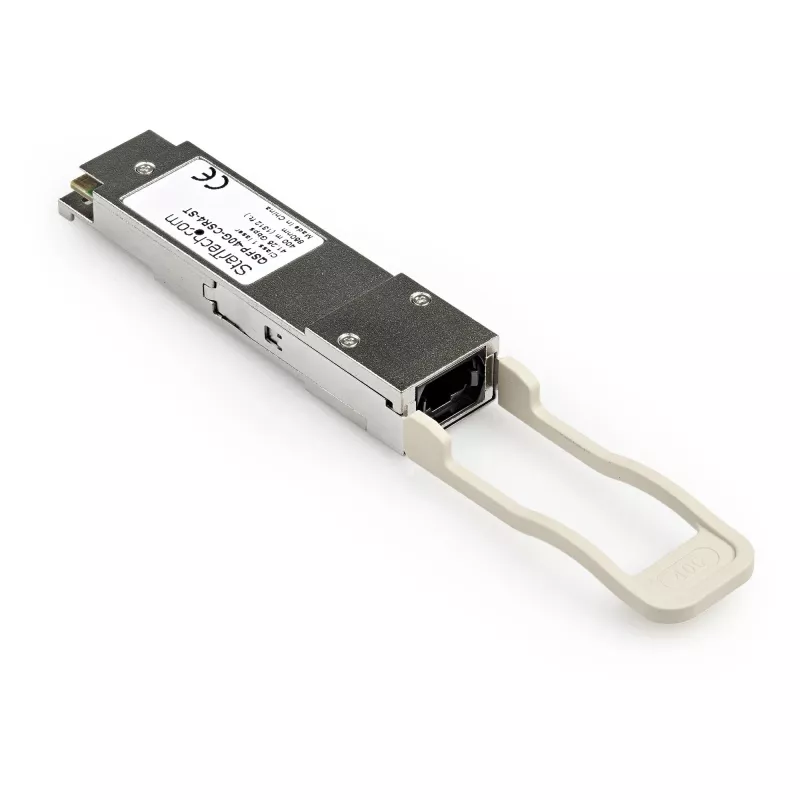 StarTech.com Módulo QSFP+ compatible con Cisco QSFP-40G-CSR4 – 40GBASE-SR4 – Transceptor de fibra multimodo MMF 40GbE – 40GE Gigabit Ethernet QSFP+ – MPO 300 m – 850 nm – DDM Cisco Firepower, ASR9000, ASR1000