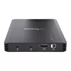 StarTech.com Carcasa Thunderbolt 3 NVMe de 4 bahías, Para unidades SSD M.2 NVMe, 1x DisplayPort Vídeo/ 2x Puertos TB3 Downstream, 40 Gbit/s, Fuente de alimentación de 72W, Carcasa externa para disco duro