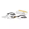 StarTech.com Tarjeta adaptadora serie RS232 PCI Express de 8 puertos, tarjeta serie PCIe RS232, UART 16C1050, tarjeta controladora/expansora serie DB9 de perfil bajo, protección ESD de 15 kV, solo Windows – TAA