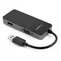 StarTech.com Adaptador USB 3.0 a HDMI y VGA - Adaptador convertidor multipuerto USB Type-A de doble monitor 4K/1080p - Tarjeta gráfica de vídeo externa para múltiples pantallas - Adaptador USB multidisplay