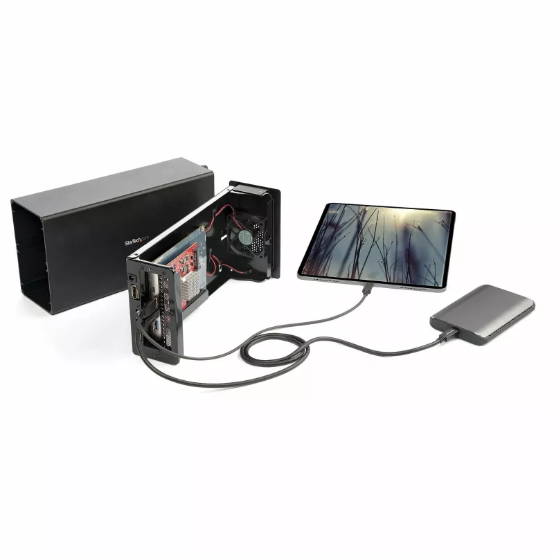 StarTech.com Tarjeta USB PCIe de 4 puertos – Tarjeta de expansión USB PCI Express de 10 Gbit/s con 2 controladores – 2x puertos USB-C y 2x USB-A (USB 3.2/3.1 Gen 2) – Tarjeta PCIe USB/USB-C – Full Profile