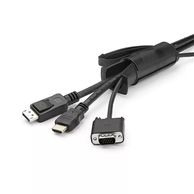 StarTech.com Manguito de gestión de cables de 2,5 m (8,2 ft.) – Espiral – 45 mm de diámetro