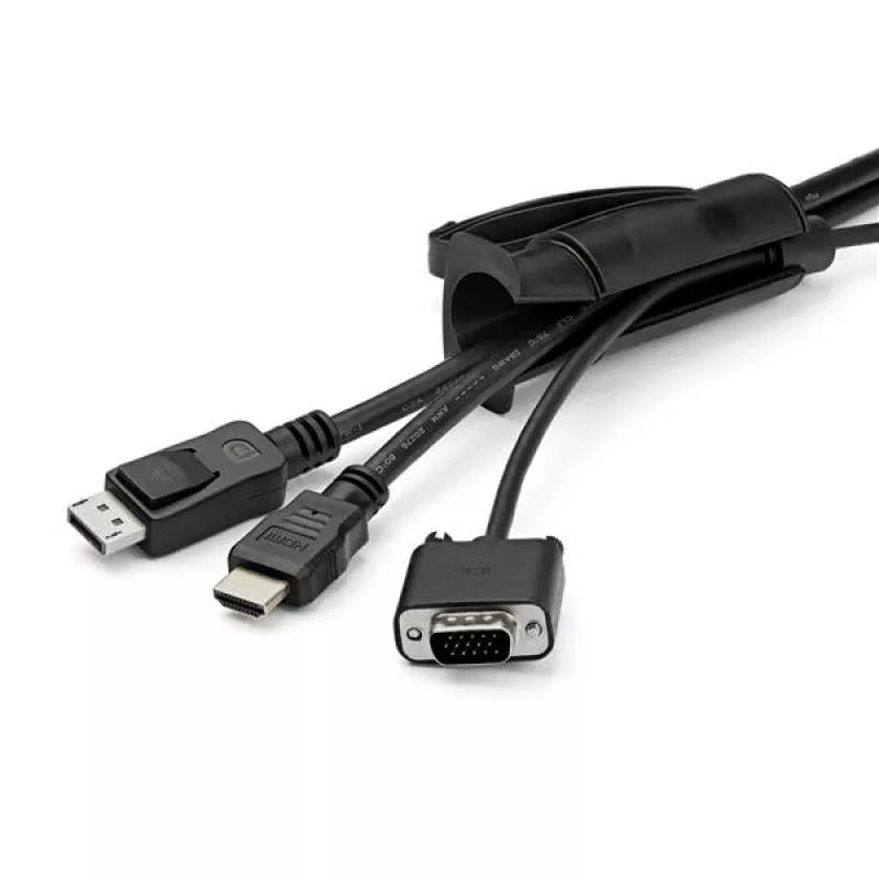 StarTech.com Tubo espiral de gestión de cables de 2,5 m – 25 mm de diámetro