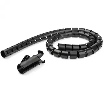 StarTech.com Manguito de gestión de cables de 1,5 m (4,9 ft.) – Espiral – 45 mm (1,8 in.) de diámetro