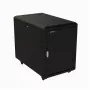 StarTech.com Rack de servidor de 4 postes 15U, armario de datos de 19 pulgadas con cerradura para equipos informáticos / AV / IT, rack de red para oficina / hogar con ruedas y guías de montaje ajustables