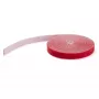 StarTech.com Rollo de cinta de velcro de 30,5 m – bridas recortables reutilizables – rollo industrial de cinta de fijación de cables / envolturas textiles ajustables rojo / bandas de gestión de cables autoadhesivas reutilizables