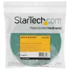 StarTech.com rollo de cinta de velcro de 7,6 m - bridas reutilizables cortables - cinta industrial de fijación de cables en rollo / envoltura textil ajustable, verde / cintas de gestión de cables autoadhesivas reutilizables